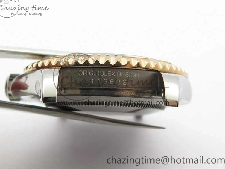 MiroTime 0522 Soft Yacht-Master 116621 ARF 1:1 Best Edition Brown Dial on SS RG Bracelet SH3135 V 3062